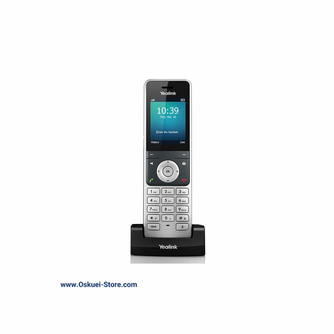 Yealink VoIP SIP Cordless Telephone Black