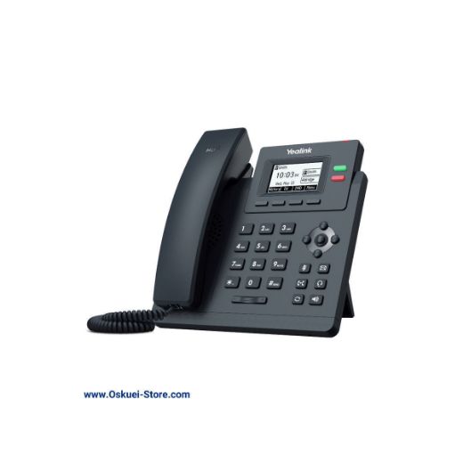 Yealink T31P VoIP SIP Telephone Black Left