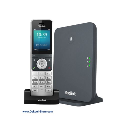 Yealink W76P DECT Phone Black Front