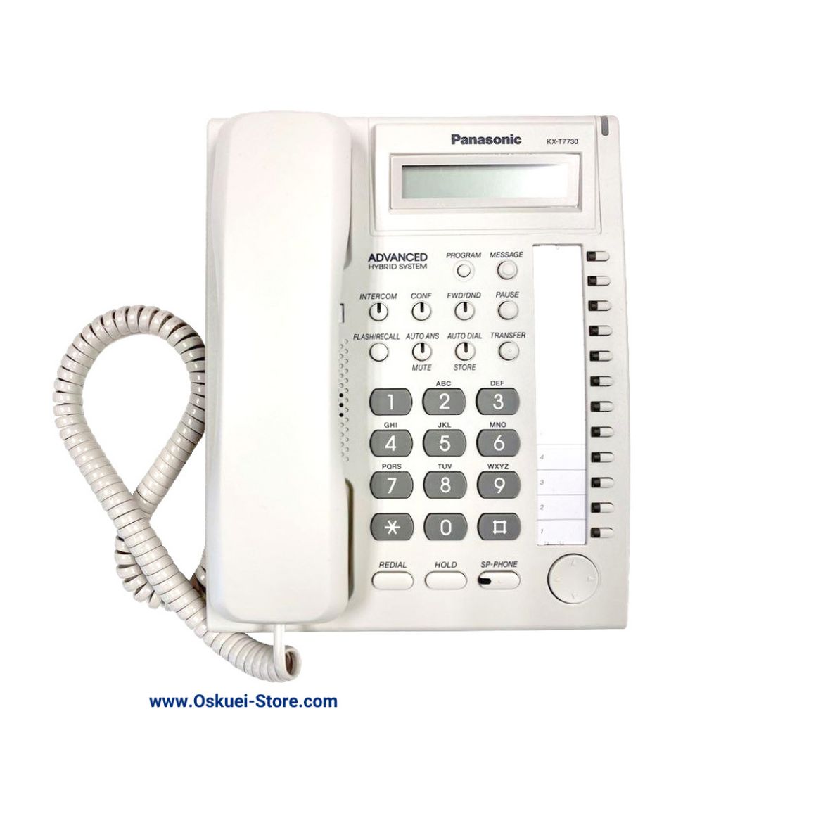 panasonic KX-T7730 Telephone White