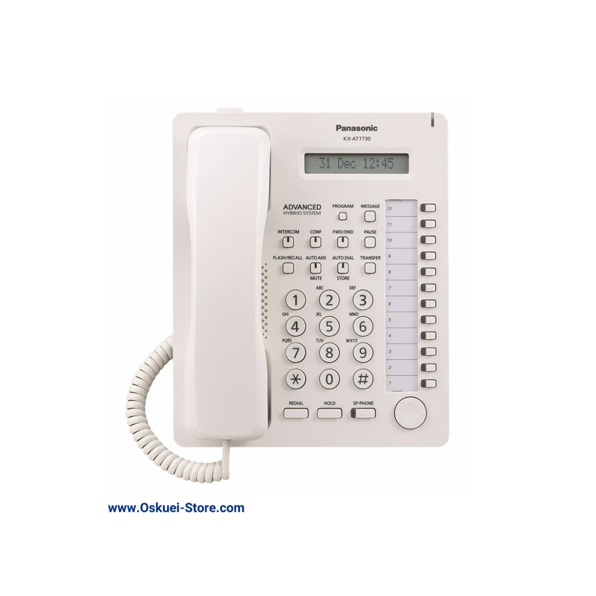 panasonic KX-AT7730 Telephone White