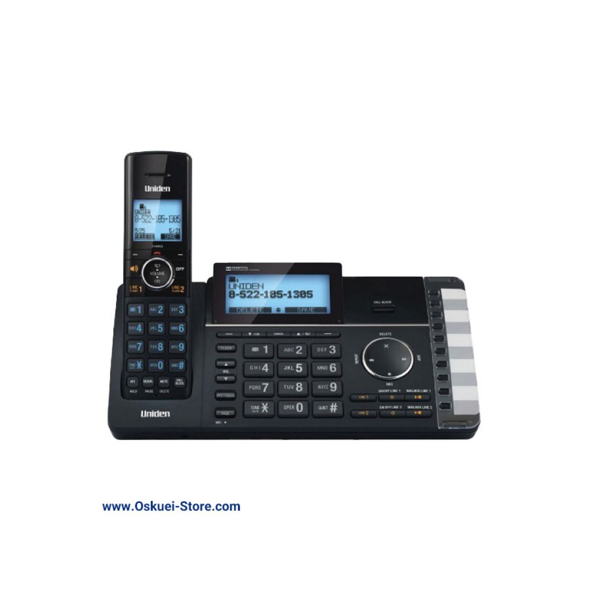 Uniden AT4401 2 LINE Cordless Telephone 