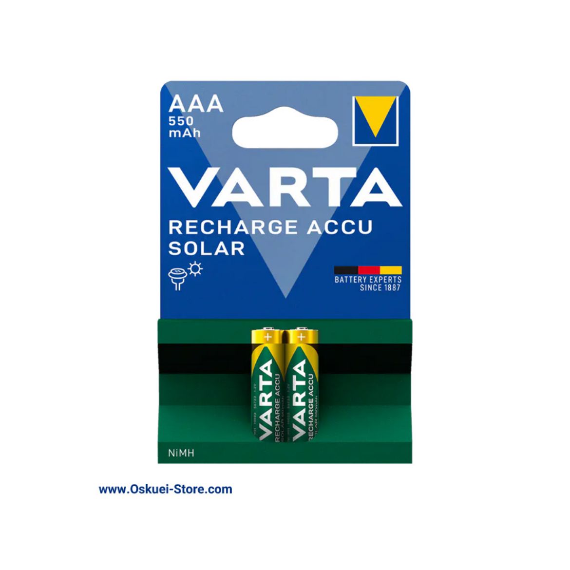 VARTA  AAA 550 mAh rechargeable battery 